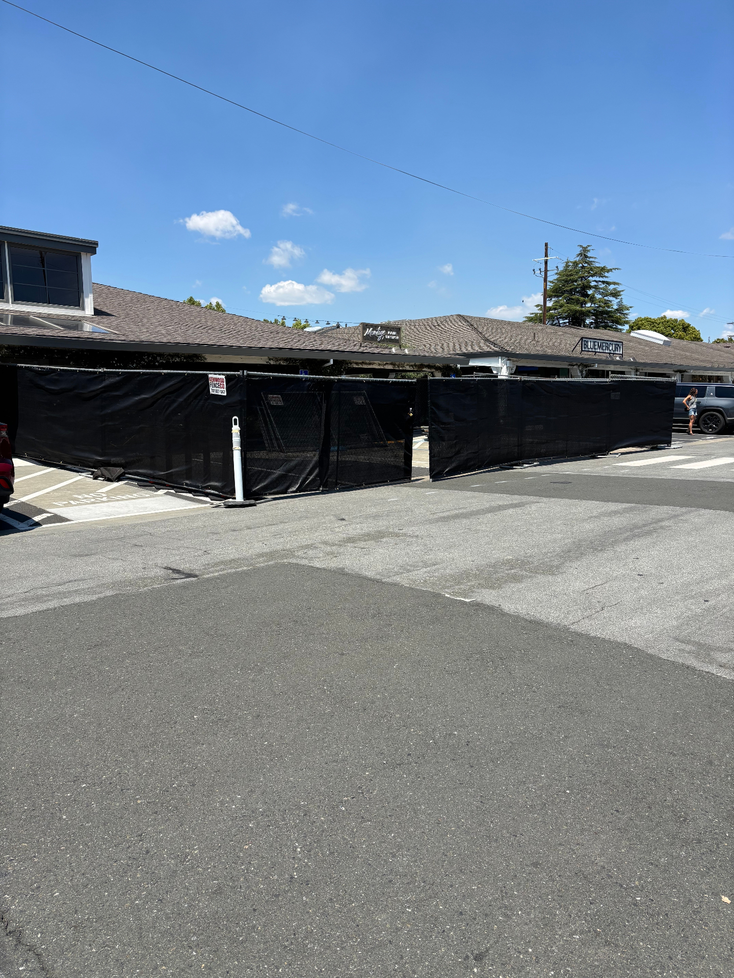 Montgomery Village — Temporary Construction Fence