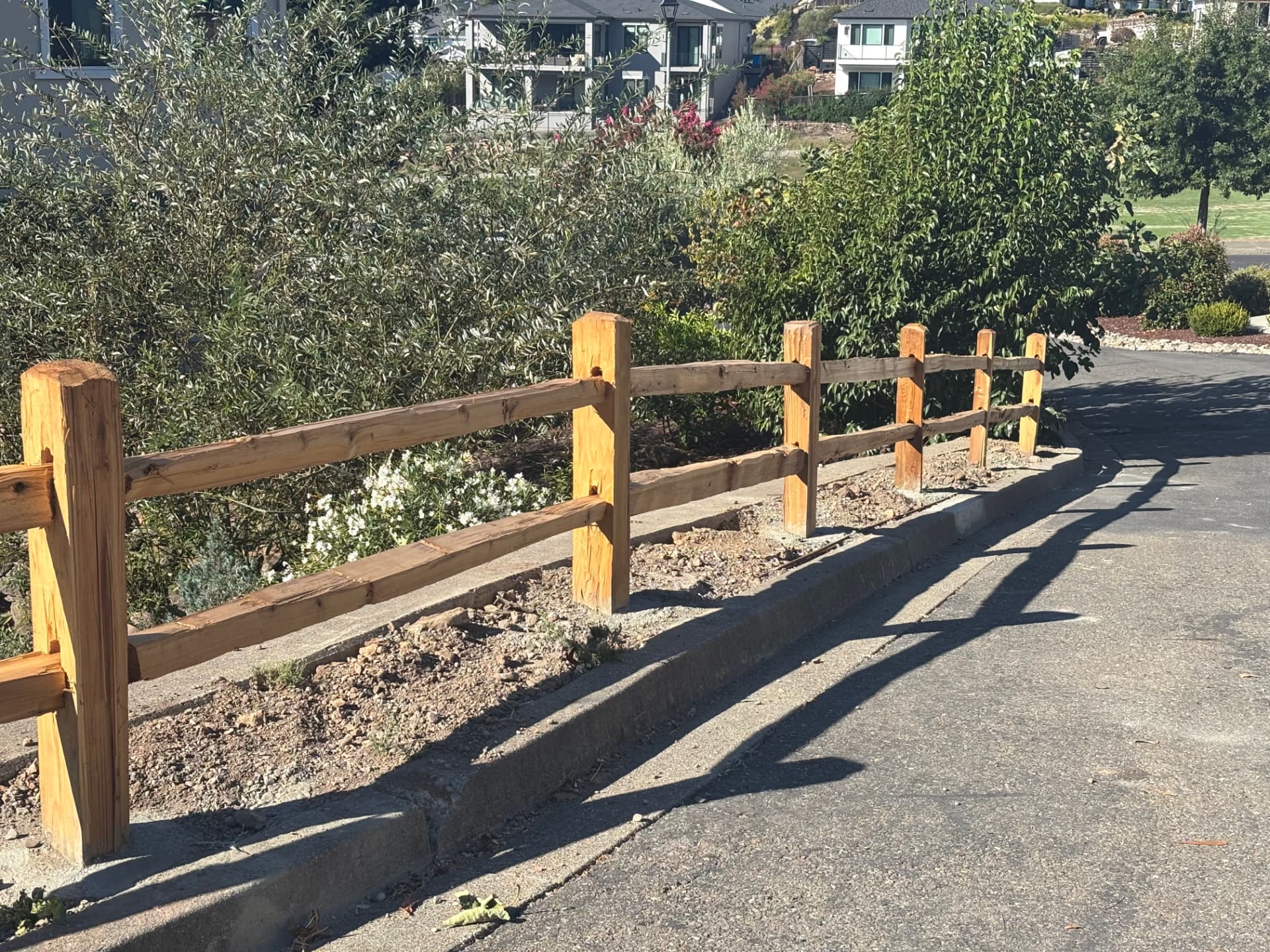 Fountaingrove — Split Rail Fence